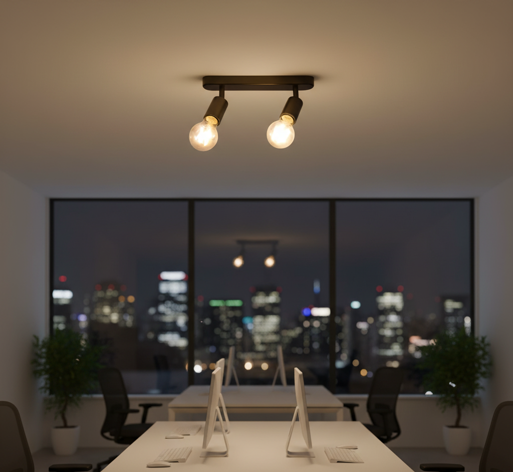 Vintage Fitting Spot Lamp (LL 1210-02-BK)