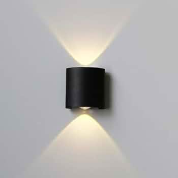 TRONIC 2W IP65 Outdoor Wall Light - Black (LL 2310-02-BK-)