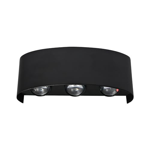 6X1W IP54 Outdoor LED Light - Warm White (LL 2310-06-BK-WW)