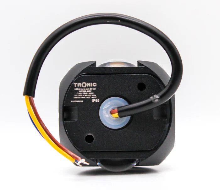 Black LED Wall Light (LL 2329-BK-WW)