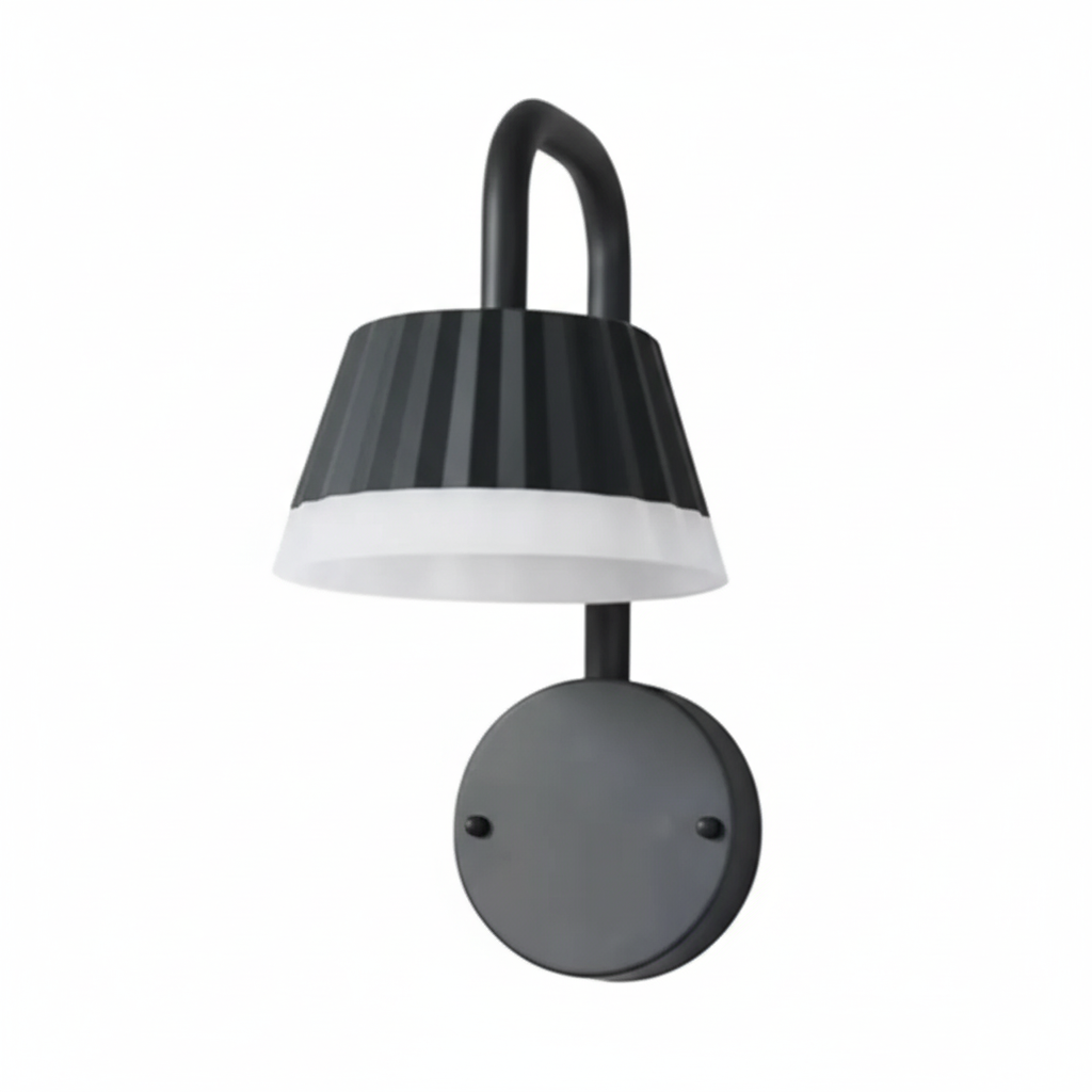 Beautiful Aluminum LED Wall Lamp (LL 507A-BK-WW)