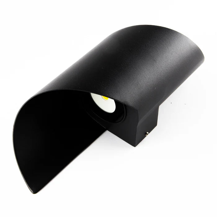 Black Spiral Wall Light (LL 6006-BK-WW)