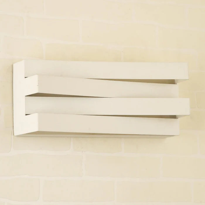 12 Watts Rectangle Irregular Wall Light (LL 6022-20-WH-WW)