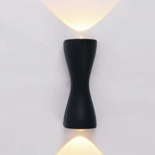 Black Lantern Outdoor LED Warm White Light (LL 6039-BK-WW)
