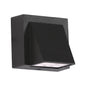 Modern Minimalist Square-shaped Down Wall Light LL 6040-BK-WW
