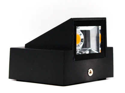 Modern Minimalist Square-shaped Down Wall Light LL 6040-BK-WW