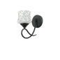 Artistic Patterned Wall Lamp Frosted Glass Shade PL 7021-27-01