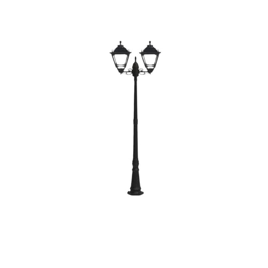 BOLLARD LIGHT PLASTIC E27 40W IP44 BK