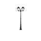 BOLLARD LIGHT PLASTIC E27 40W IP44 BK