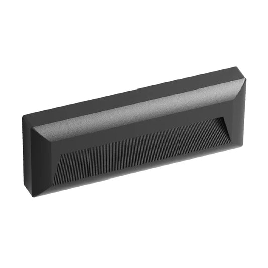 Sleek Tri-Color Step Light – IP65, 5W, Black (LL STEP-02-TC)