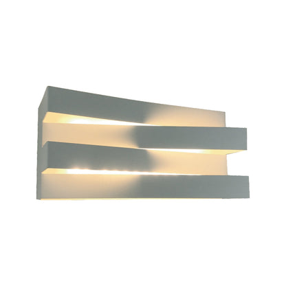 12 Watts Rectangle Irregular Wall Light (LL 6022-20-WH-WW)