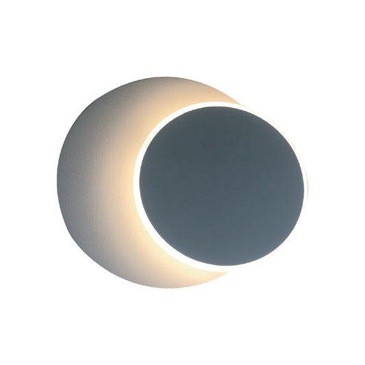 Circular Overlapping LED Wall Light (LL 6025-20-WH-WW)