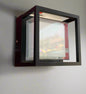 Black Integrated Bulkhead Warm White Fitting (LL 6037-BK-WW)