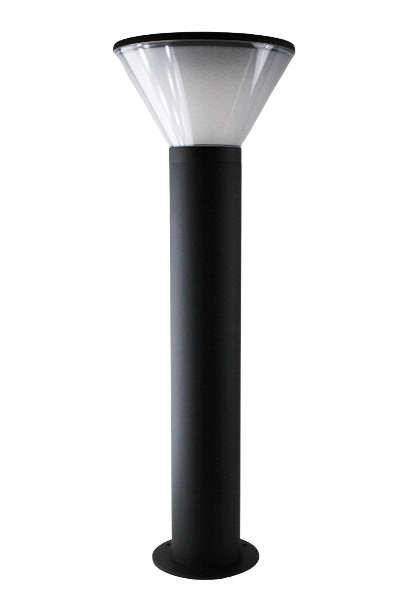 Black Cone-Shaped Garden Bollard (LL 7362-65-BK)