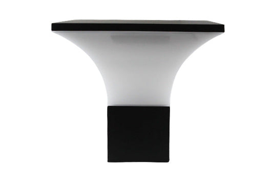 Black Square Cone-Shaped Wall Light (LL 7481-BK)