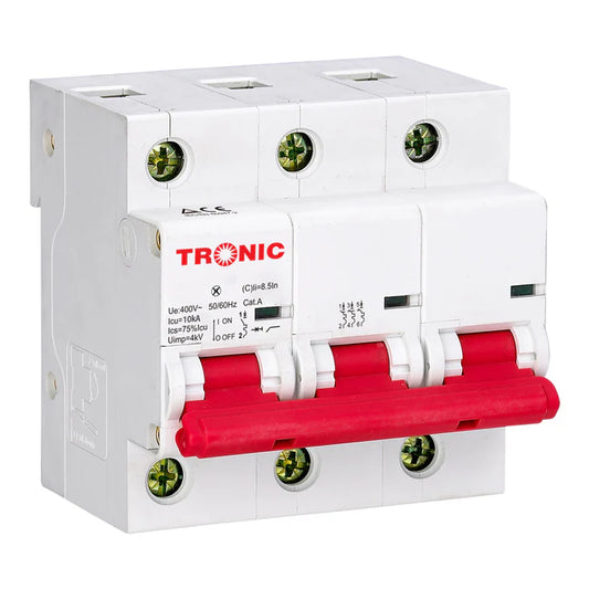 MCB 3 POLE 125A 10KA
