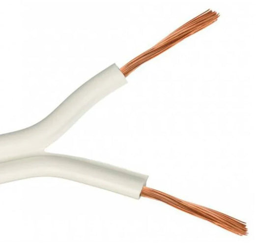 0.5mm 2Core Parallel Flexible Power Cable - (Per m)