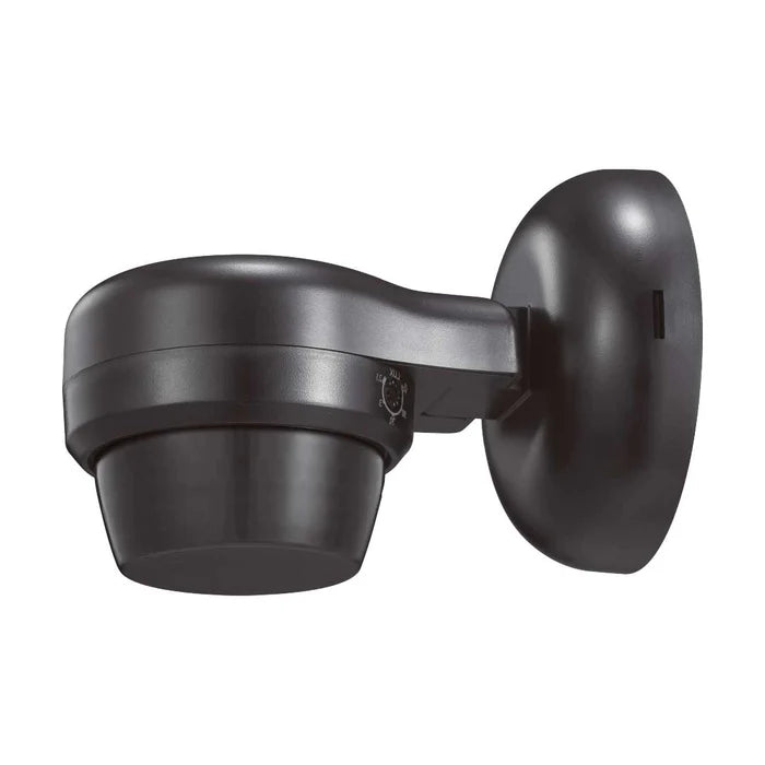 Infrared Motion Sensor – 360° Detection, Wall Mount, Black (PH 1518-BK)