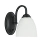 Classic Wall Light With Frosted Glass Shade