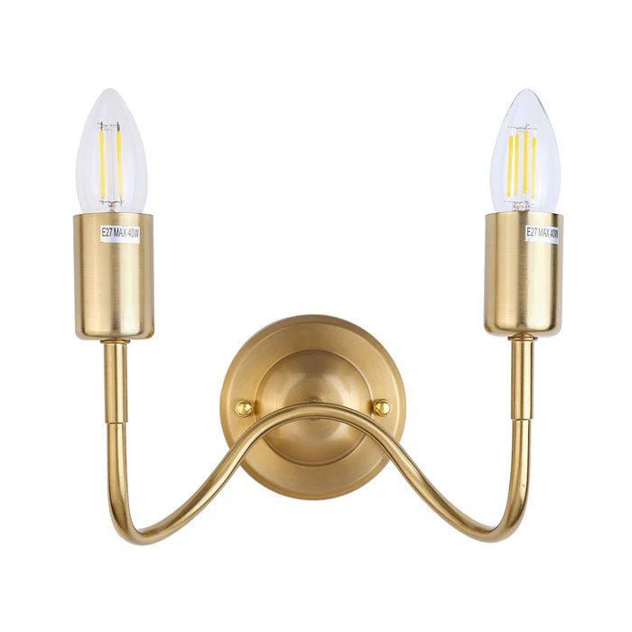 Tronic fitting wall light 2XE27 Iron PL 1101-02