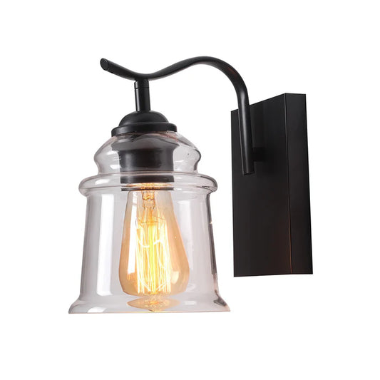 WALL LAMP 1*E27 PL 1131-01-BK