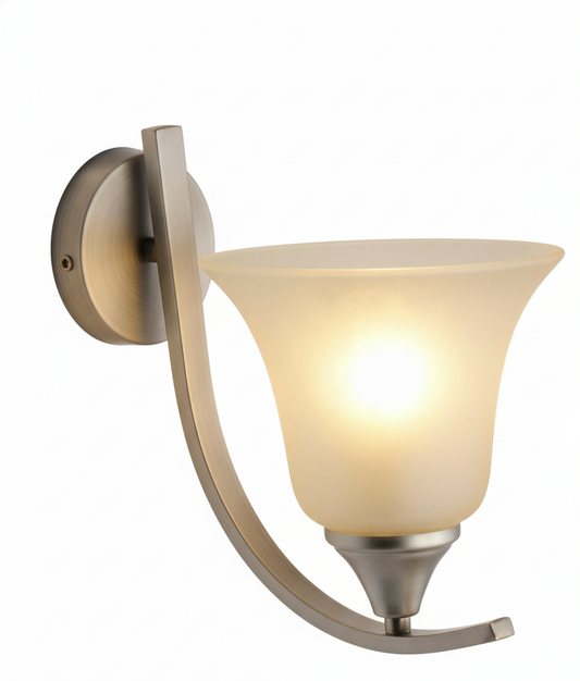 Tronic Wall Lamp - Silver & White (PL 1146-01-SI)