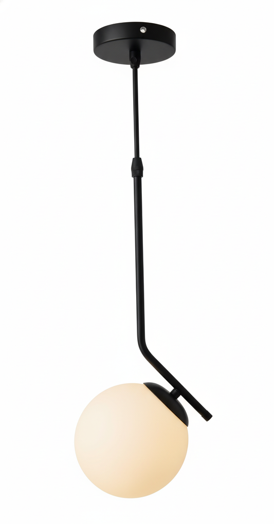 Tronic Modern Pendant Lamp - E27, 40W (PL 1168-01-BK)
