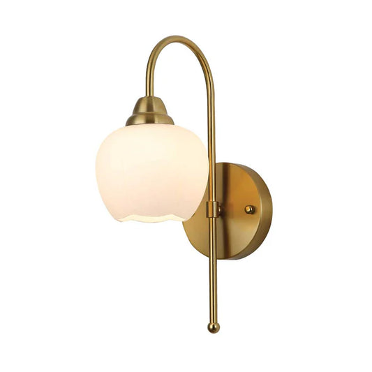 Elegant Wall Globe Lamp PL 2521-GL-WH