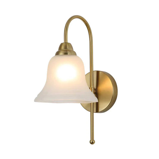 Vintage Bell-Edge Wall Light PL 2552-GL-CL