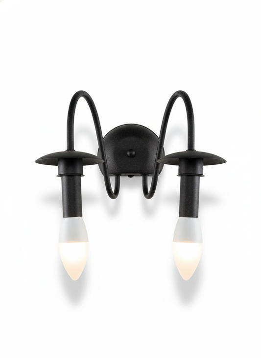 Vintage Style Dual-Bulb Lantern (PL 4353-02)