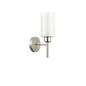 Single Wall Light with Clear Glass Shade