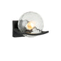 Clear Glass Globe Wall Lamp PL 7017-27-01
