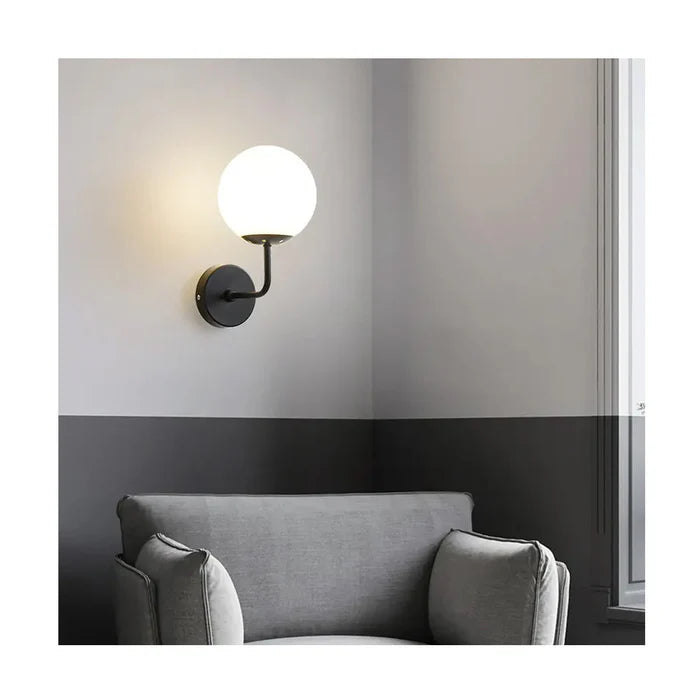 Nordic Modern Wall Lamp Luxury Glass Globe PL 7018-27-01