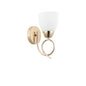 Modern Wall Light with Frosted Glass Shade