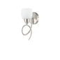 Modern Wall Light with Frosted Glass Shade