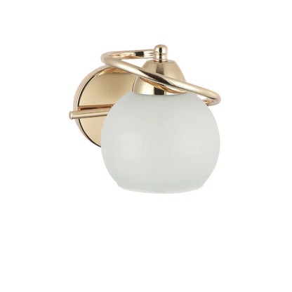 Contemporary Wall Light With Frosted Glass Shade PL 7025-27-01