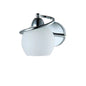 Contemporary Wall Light With Frosted Glass Shade PL 7025-27-01