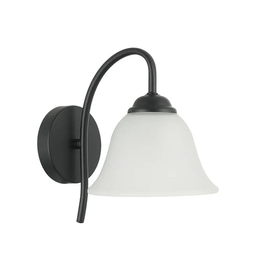 Wall Sconce Light With Frosted Glass Shade