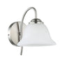 Wall Sconce Light With Frosted Glass Shade