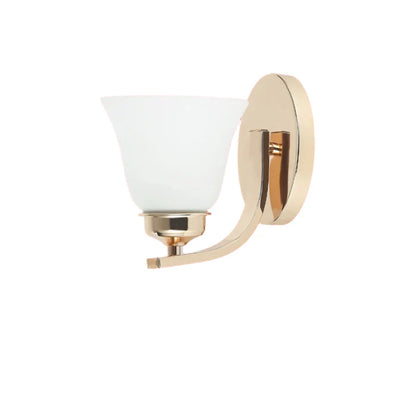 Premium Indoor Wall Light Matte Wall Sconce with Frosted Glass Shade