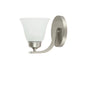 Premium Indoor Wall Light Matte Wall Sconce with Frosted Glass Shade