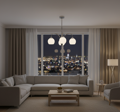 5-Light Pendant Lamp – Graceful Lighting for Modern Interiors (PL 7037-27-05-)