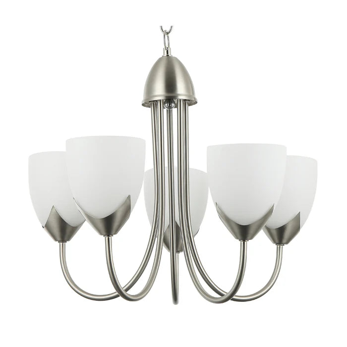 5-Light Pendant Lamp Classic Chandelier Style
