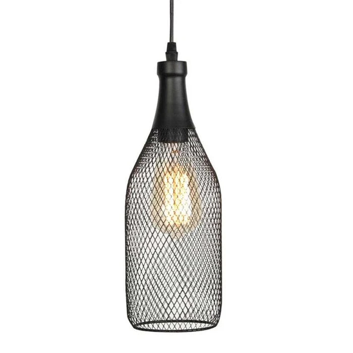 PENDENT LAMP BLACK E27 PL 7675-BK