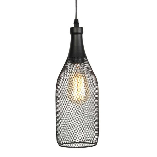 PENDENT LAMP BLACK E27 PL 7675-BK