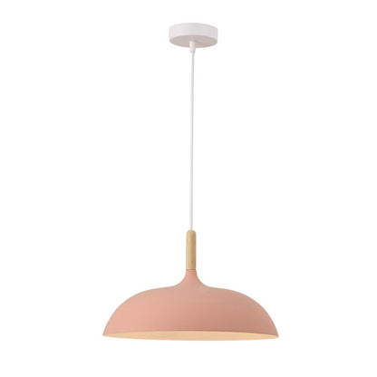 Soft Matte Pink Dome Ceiling Light (PL 7684-PK)