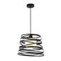 Black Orbital Cage Pendant Lamp