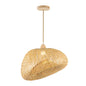 Bamboo Pendant Lamp – Natural Wood Style, E27 Holder (PL WD25-08)