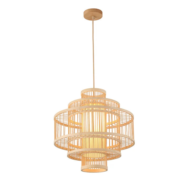 Pendant Lamp - Bamboo Wood (PL WD25-27-01)