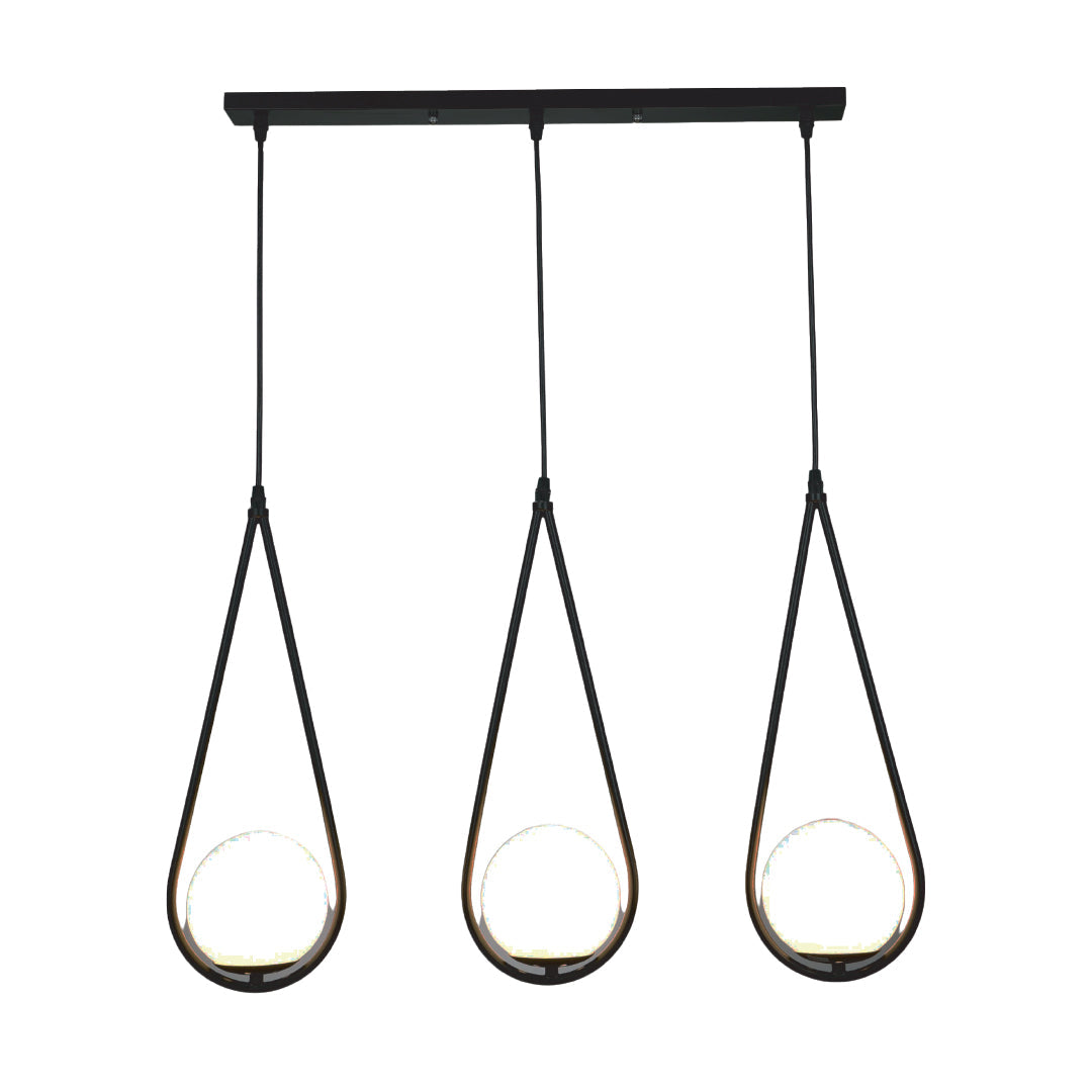 Contemporary Triple Pendant Light - Warm White (PL 8110-03)